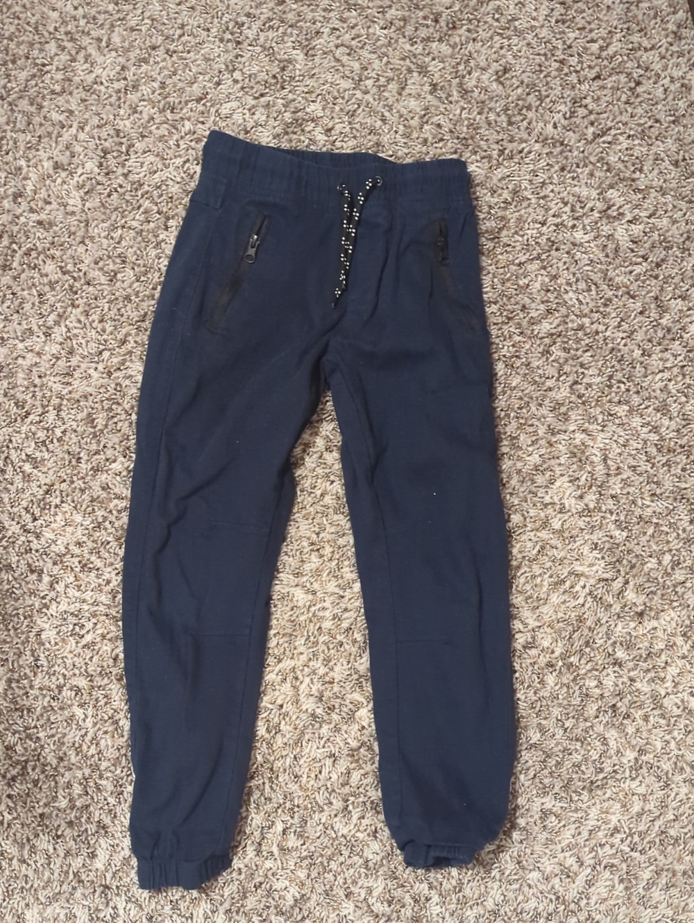 Tony Hawk Navy Blue Jogger Sweatpants with Zipper Pockets